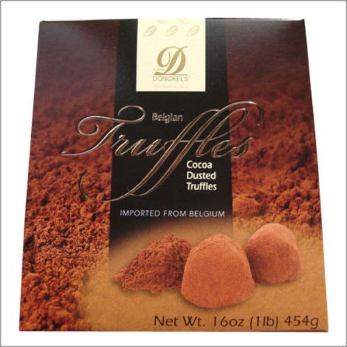 Buy Donckels Belgian Chocolate Truffles Dusted with Premium Cocoa 16 oz