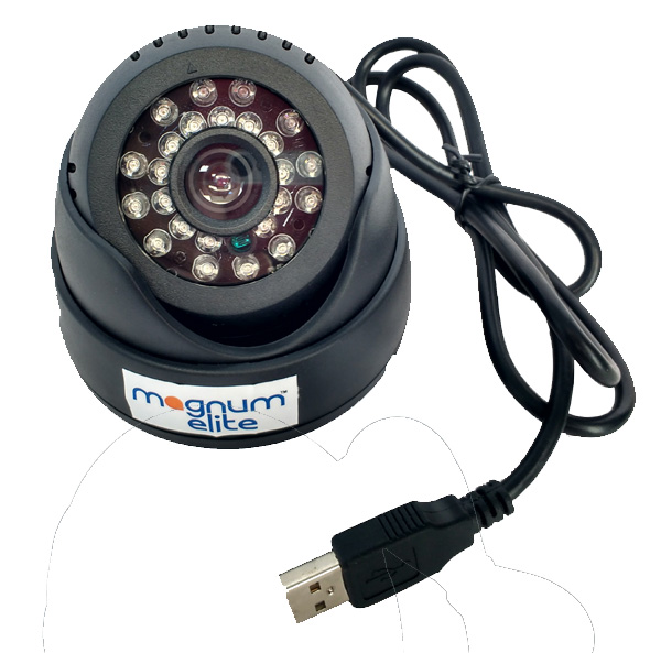 Buy Magnum Elite USB Interface Night Vision CCTV Camera with inbuilt