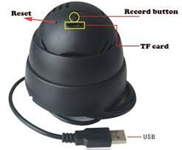 Buy Magnum Elite USB Interface Night Vision CCTV Camera with inbuilt