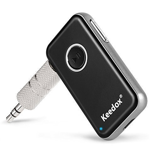 Buy Bluetooth Receiver, Keedox Bluetooth 4.0 Music Receiver Handsfree Car Kit Bluetooth Audio