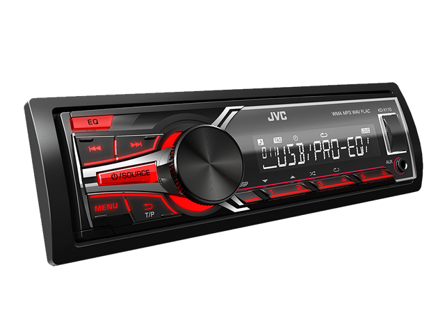 JVC Car Stereo KD-X110EU Digital Media Receiver with Front USB/AUX ...