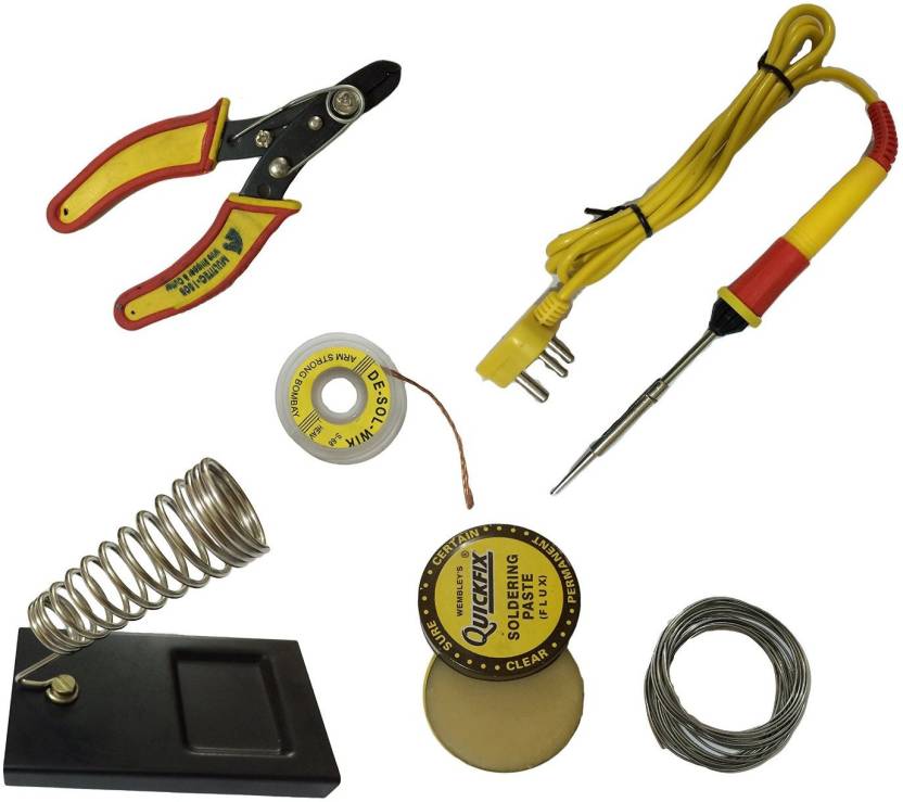 Soldering Bit Kit Buy Soldering kit 25 W, 6in1 (Flat Type Bit Tip) Online @ ₹399 from ...
