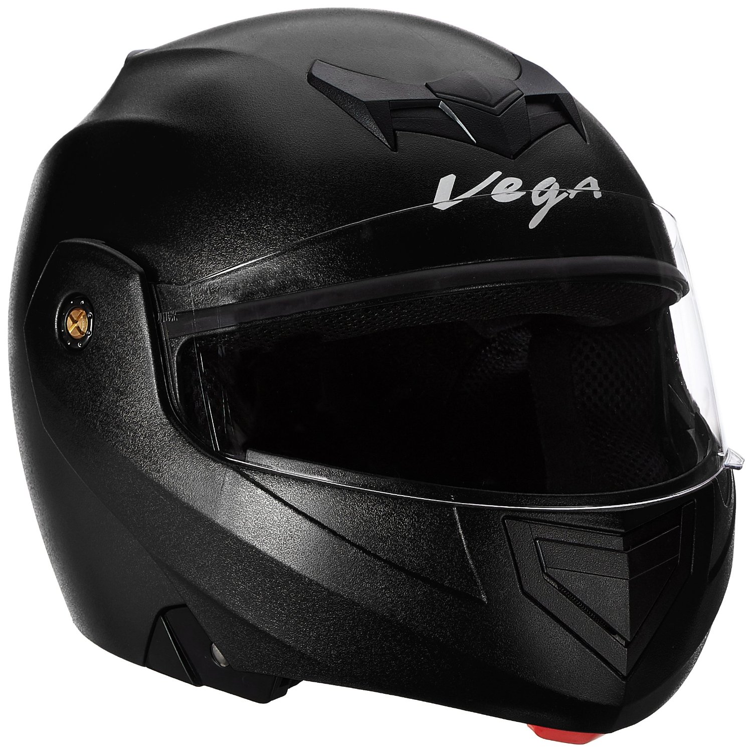 Buy Vega Crux Motorbike Helmet M (Black) Online ₹1399 from ShopClues