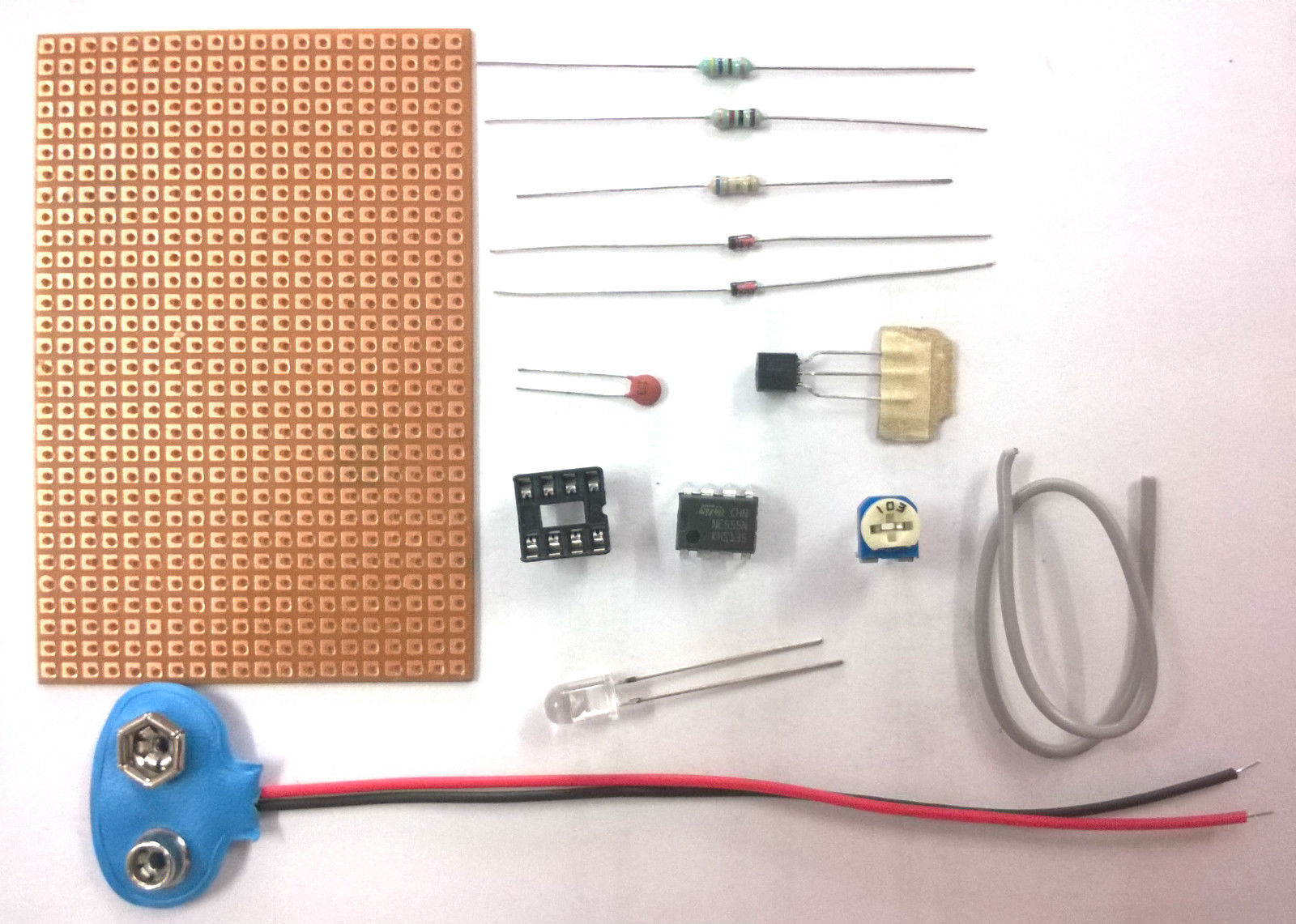 Buy 555TimerTVRemoteJammerCircuitKit Online ₹120 from ShopClues