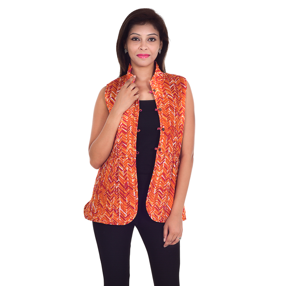 Buy jaipuri reversable quilted jacket Online ₹999 from ShopClues