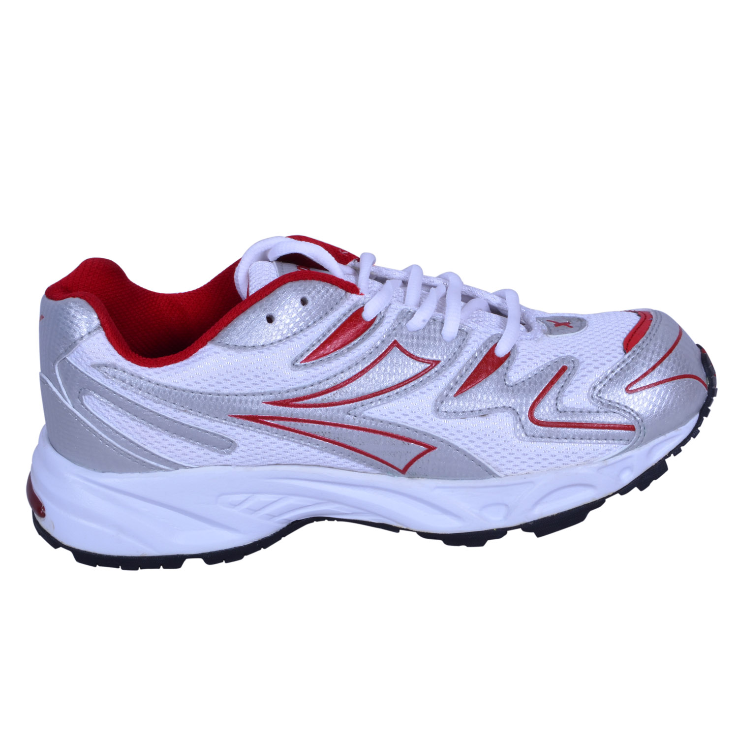 Buy Sparx Men's White & Red Lace-up Running Shoes Online @ ₹1299 from ...