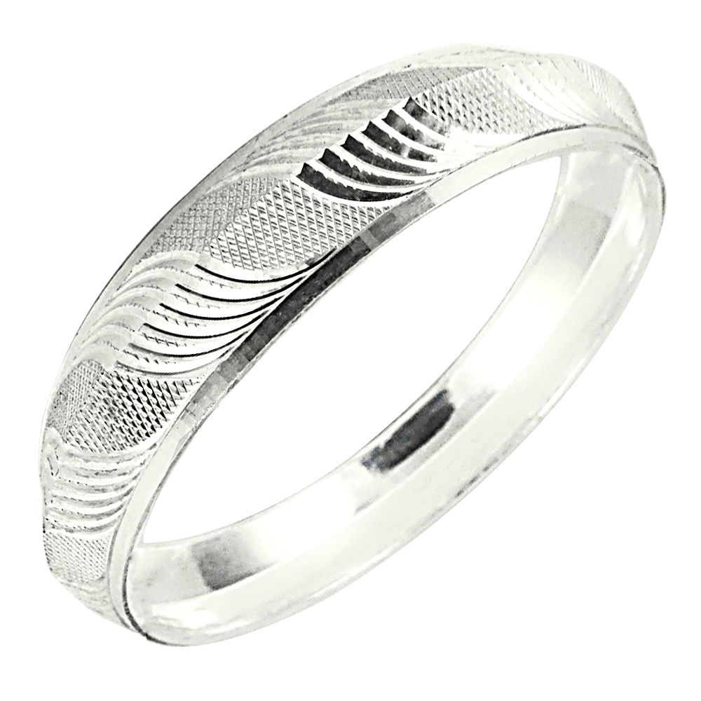 Buy Elotic Silver Designer Kada For Men Boys. Online @ ₹6701 from ShopClues