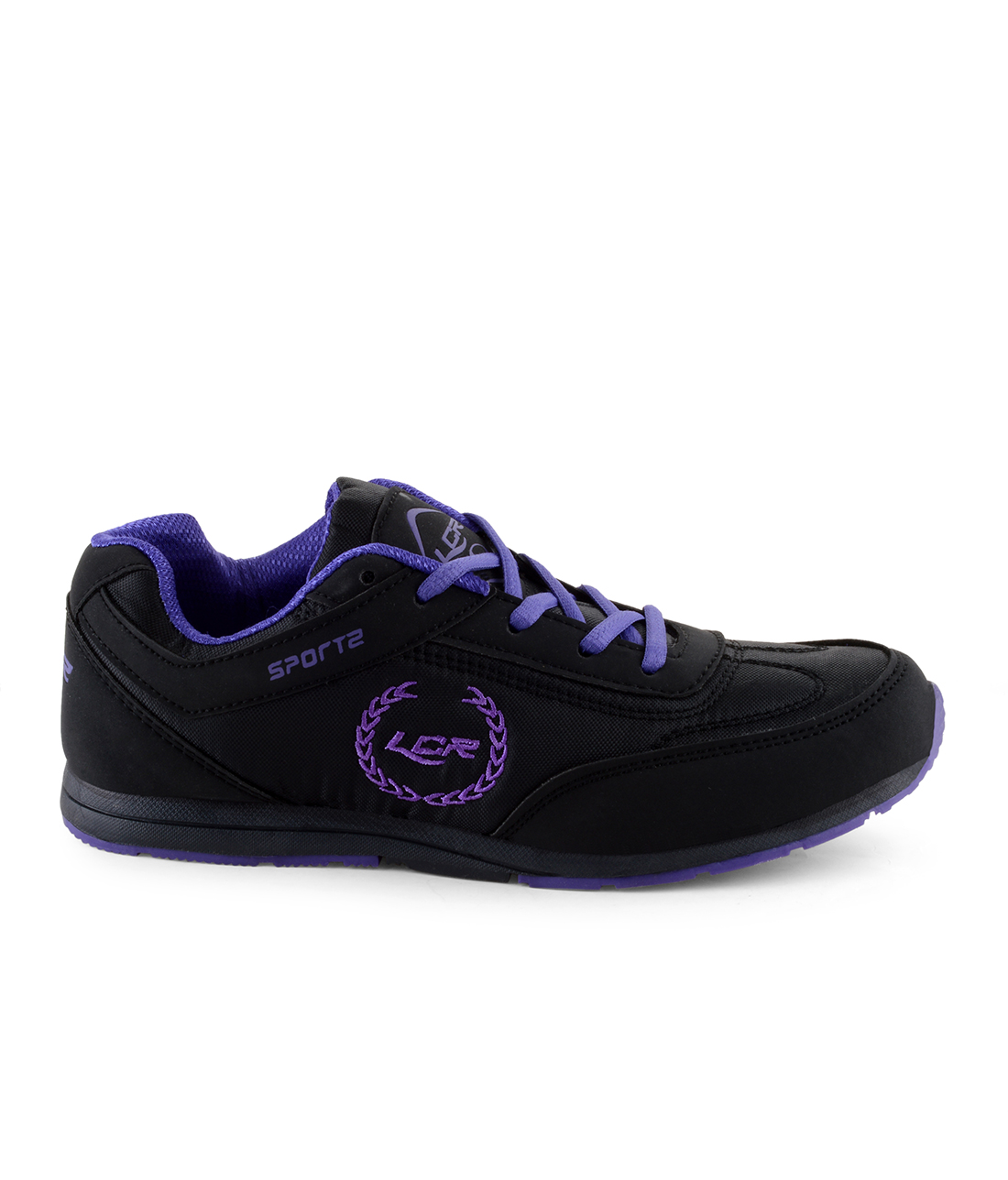Buy Lancer Women's Purple & Black Sports Shoes Online @ ₹799 from ShopClues