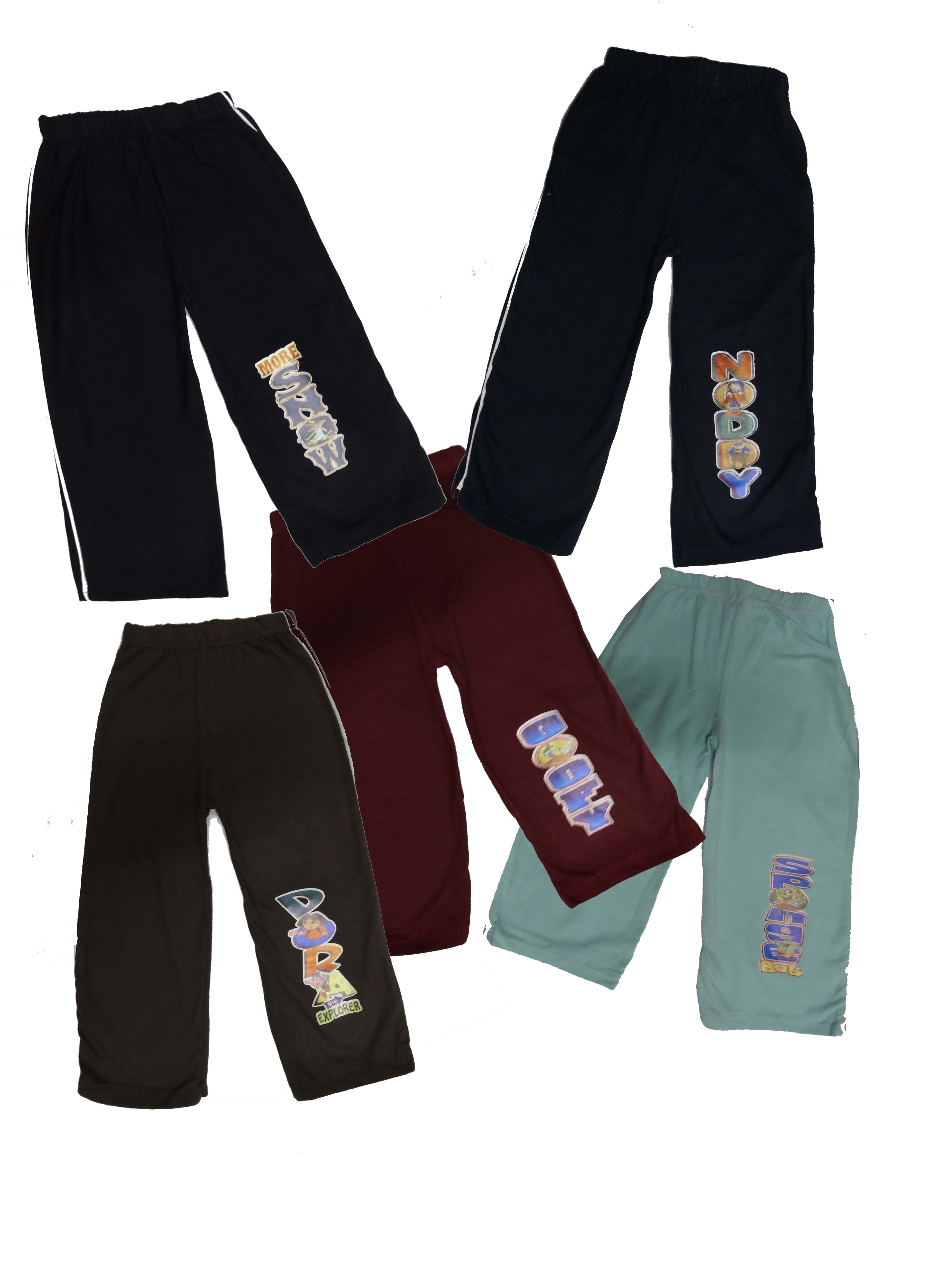 Buy Kids track pant (Set of 5) Online @ ₹269 from ShopClues