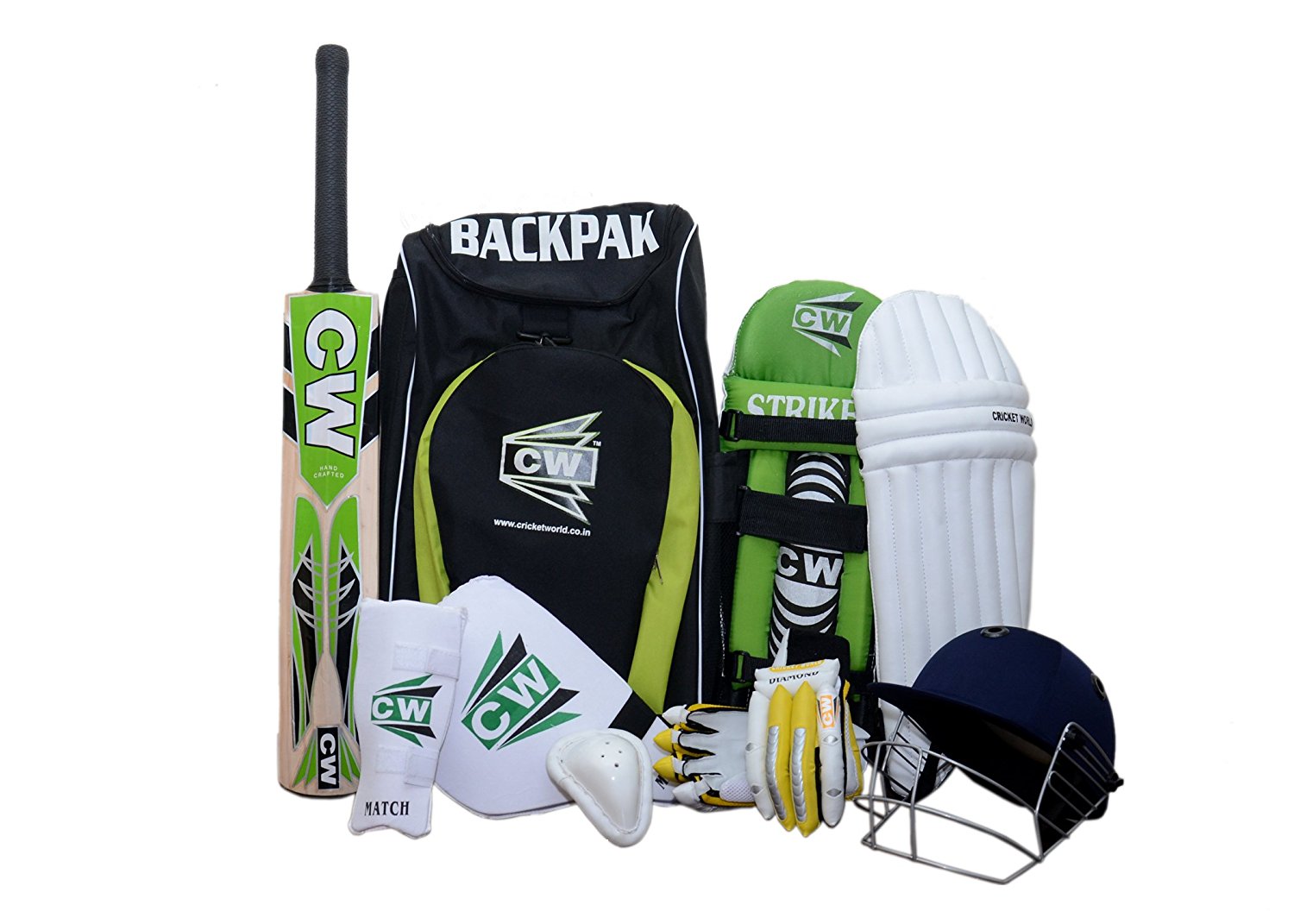Buy CW Junior Cricket Kit With Accessories Size No.4 (Ideal for 79