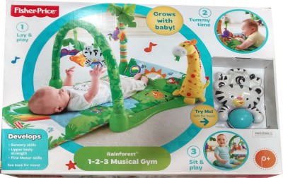 Buy Fisher-Price Rainforest 1-2-3 Musical Gym Online @ ₹3599 from ShopClues