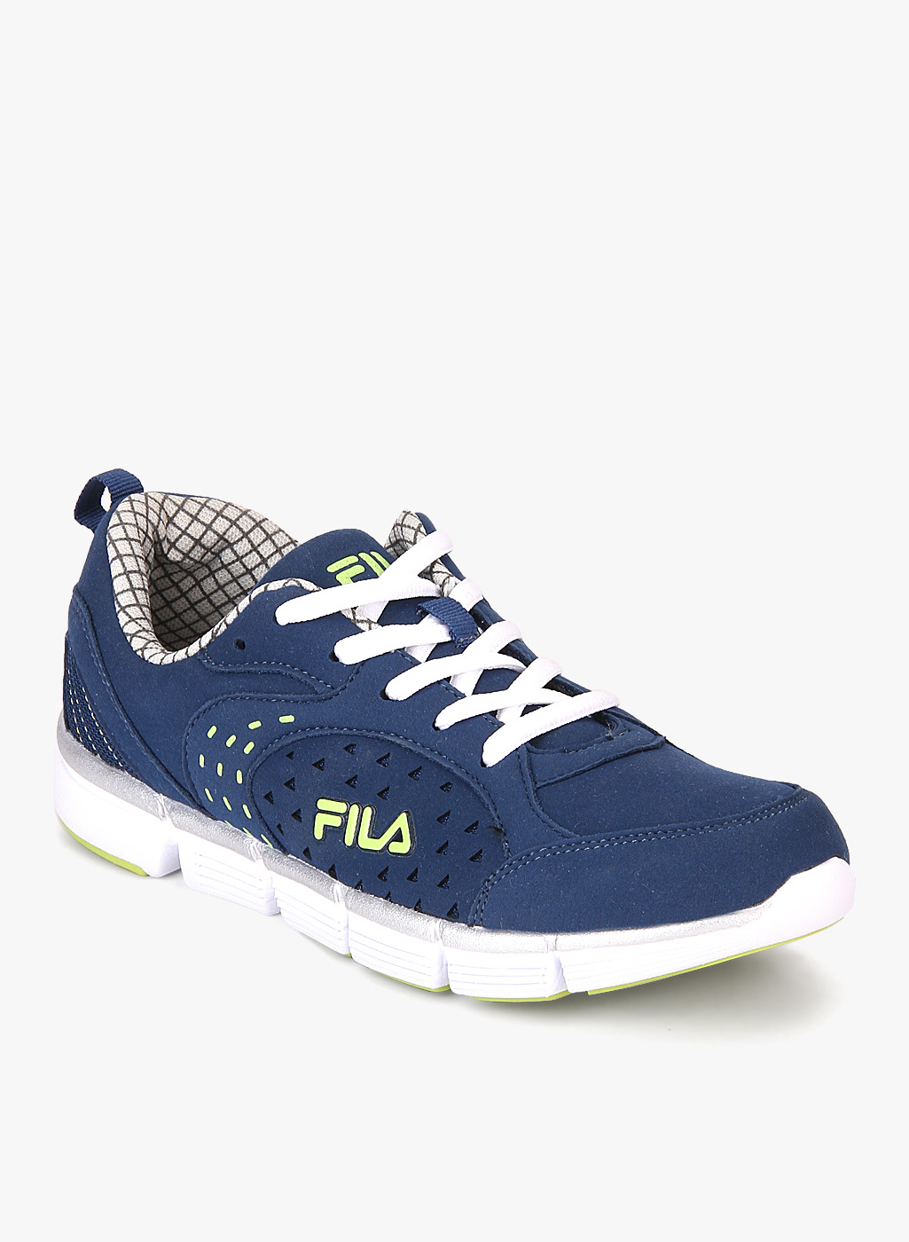 womens blue fila shoes