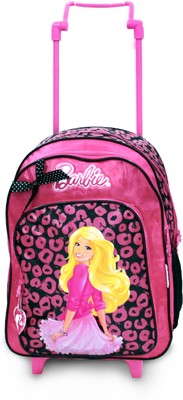 barbie school bag with wheels