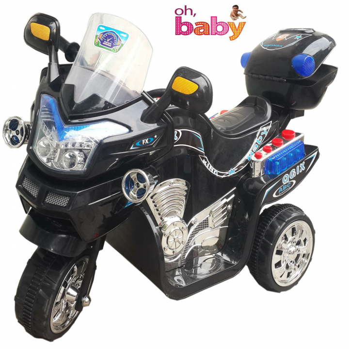 oh baby bike battery operated ride on