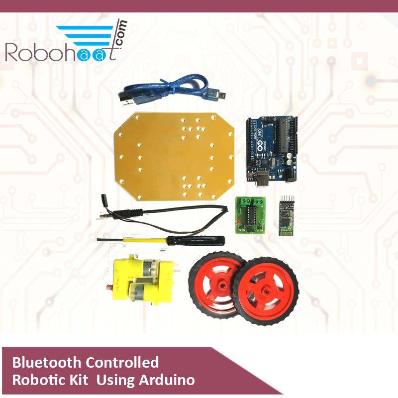 Buy Bluetooth Robotics Kit using Arduino Online @ ₹1999 from ShopClues