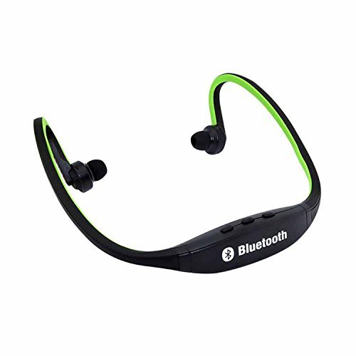 Futaba Sports Hands free Wireless Bluetooth V3.0 High Quality Stereo Music Headsets with Mic Calling for Smart Phone Green