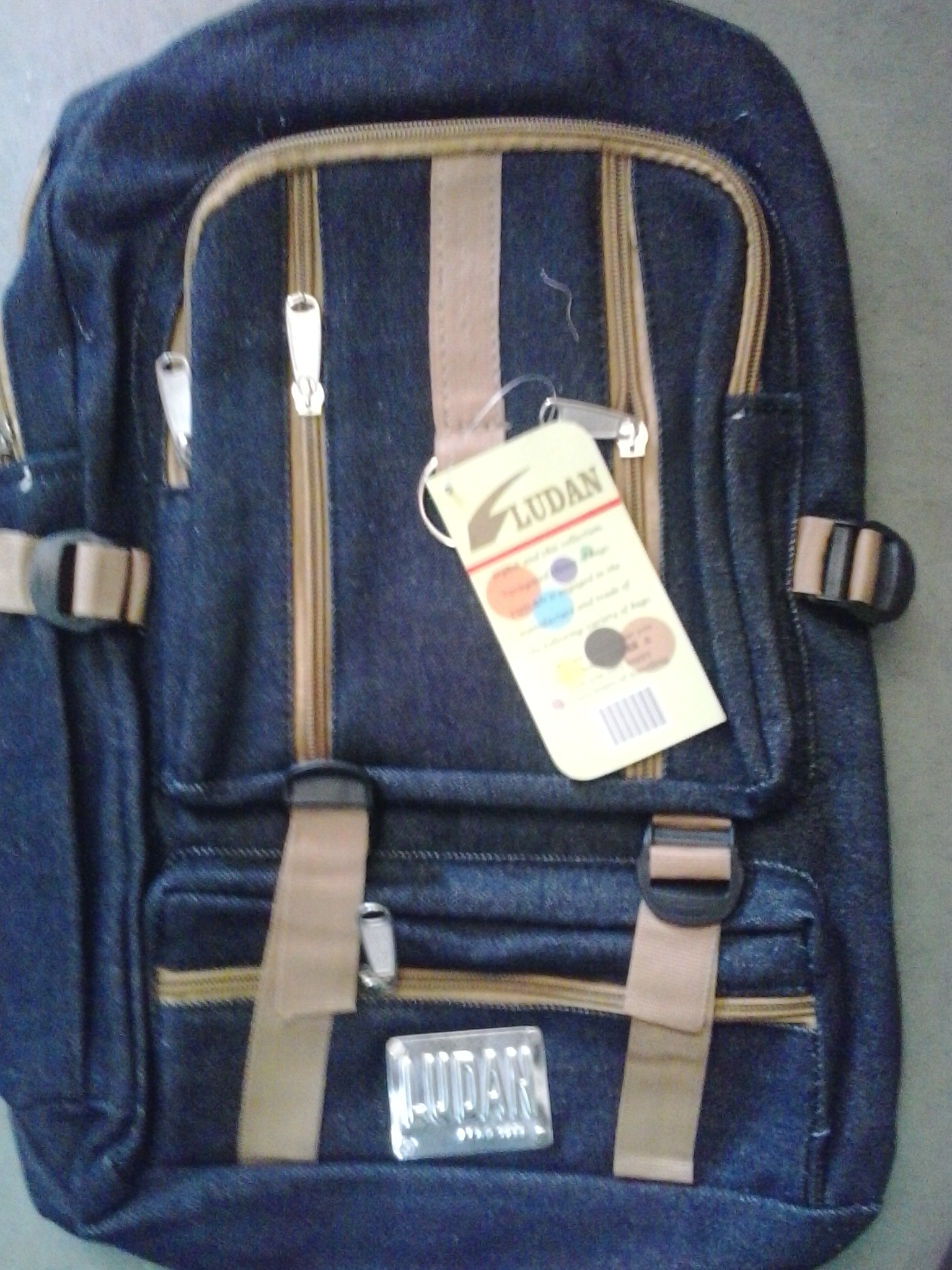 jeans school bag