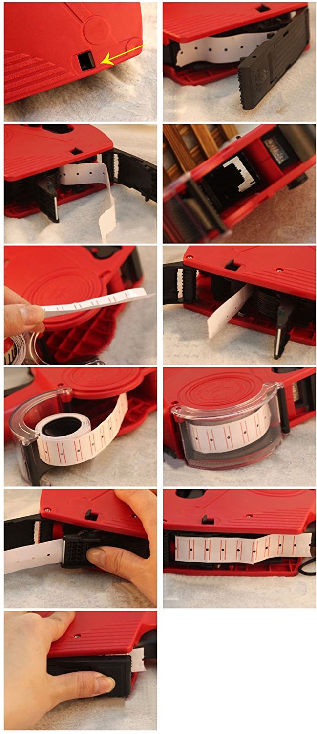 Buy Price Labeler MX5500 Printing Rate printer Label Gun 8 Digits