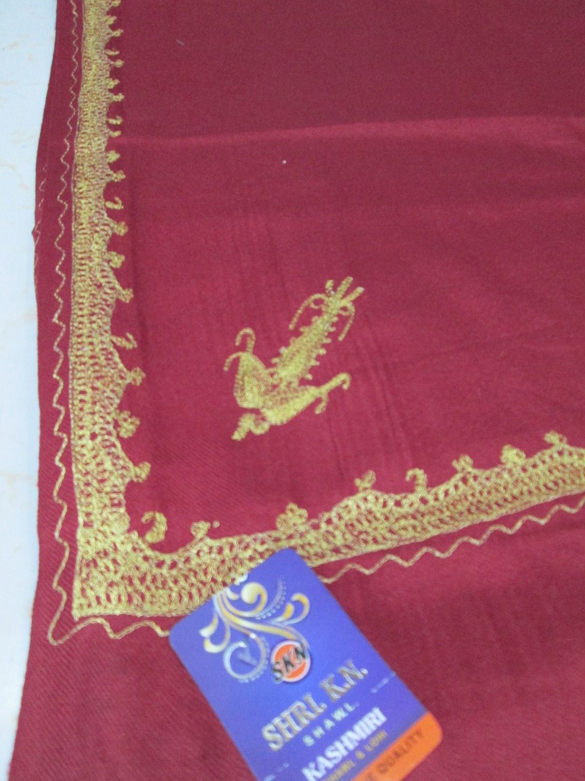 tilla work shawl