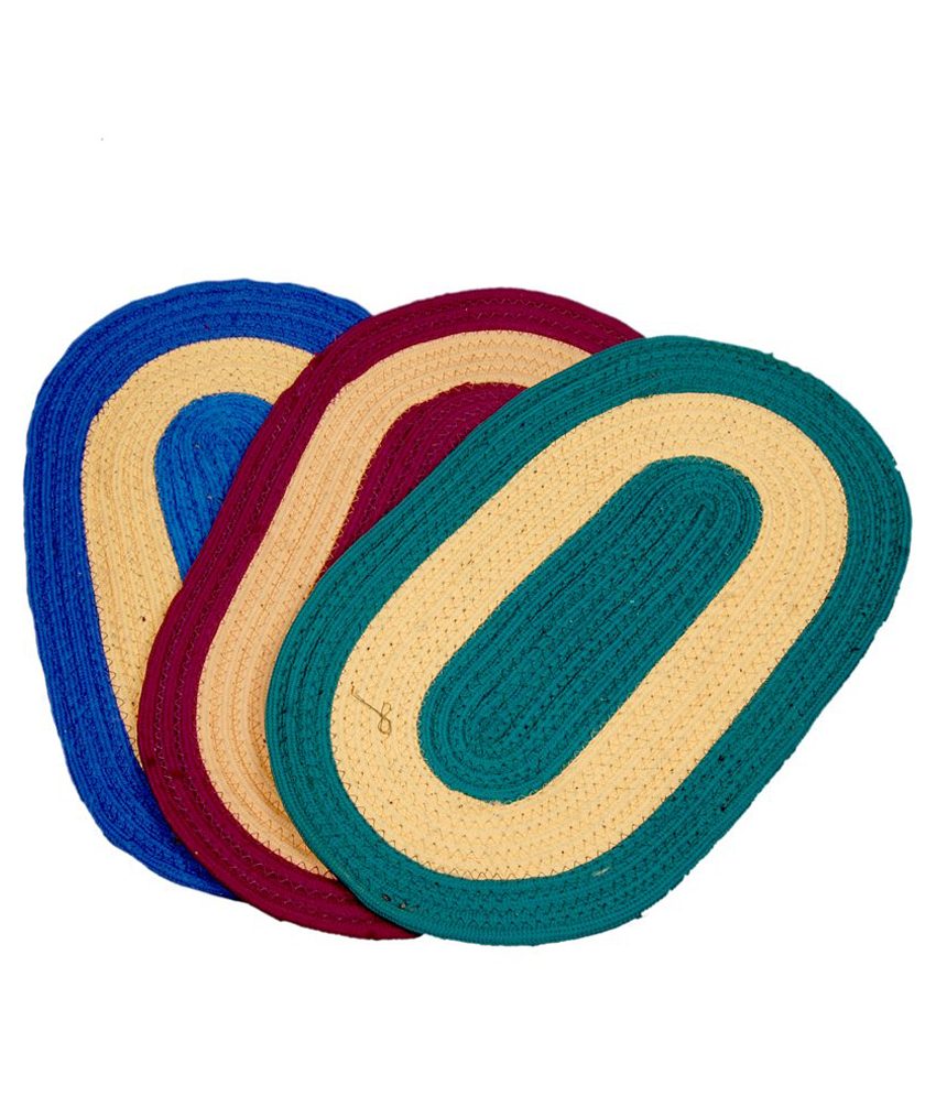 Buy SS Cotton Floor Mat set of 3 Online ₹184 from ShopClues