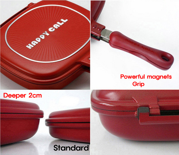 Buy HappyCallDoubleSidedPanBigSizeJumboGrillPressureFrying