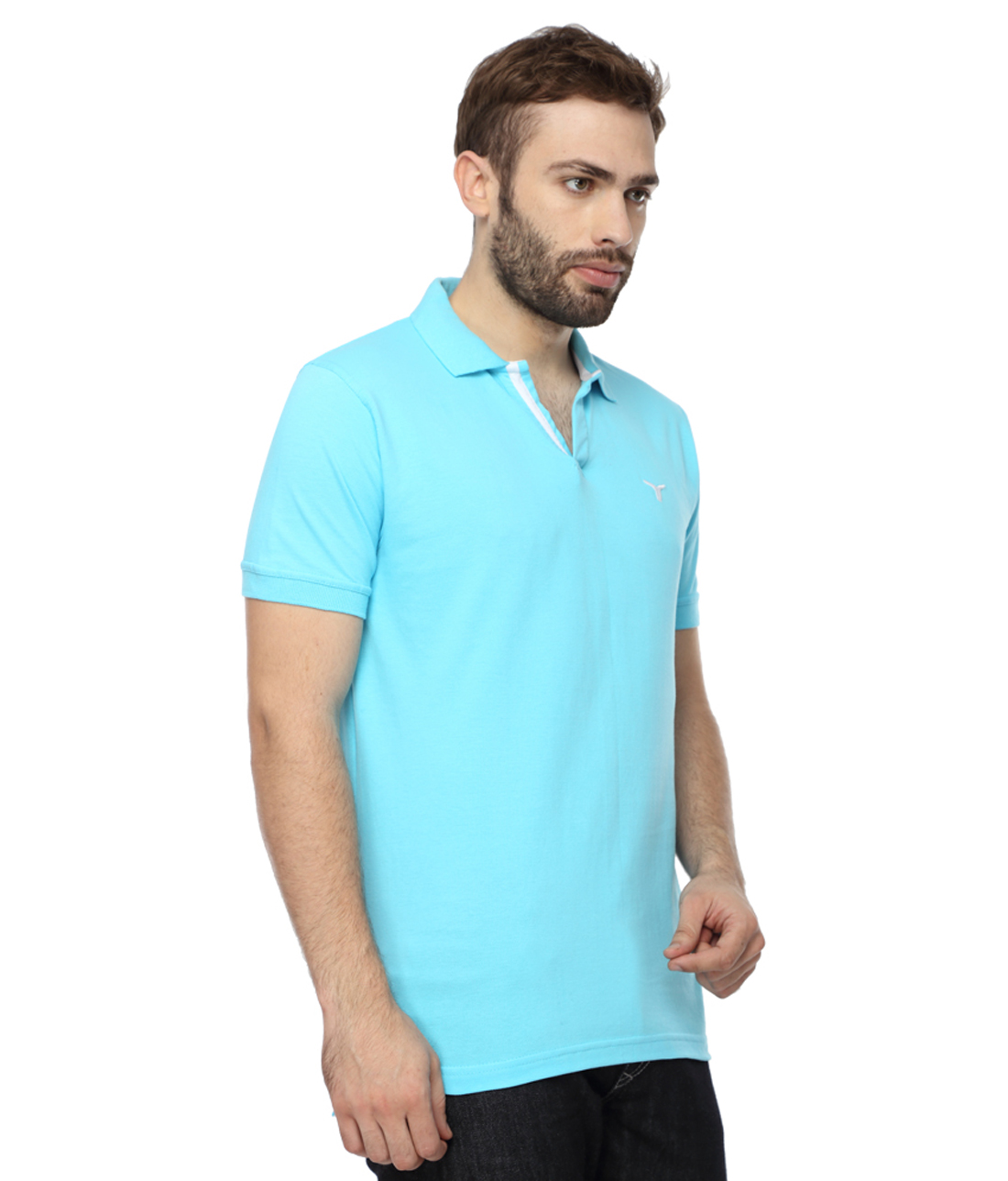 Buy Youthen Multicolor Polo Neck Half Sleeve T-Shirt for Men Online ...