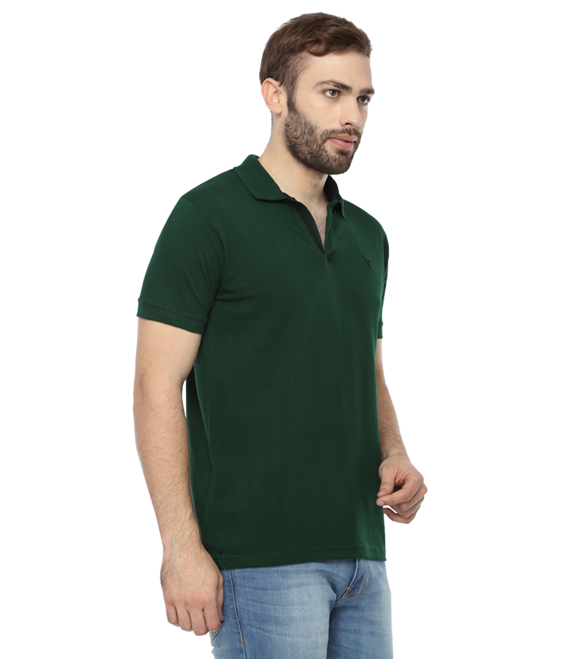 Buy Youthen Multicolor Polo Neck Half Sleeve T-Shirt for Men Online ...