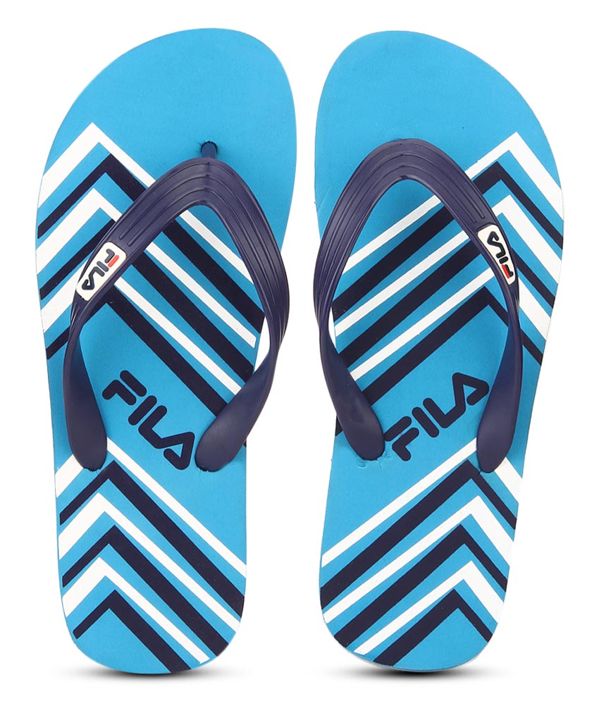 fila white flip flops