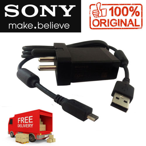 Chargeur Original Sony EP880 + Câble Micro USB Pour Xperia U ST25i - Neuf