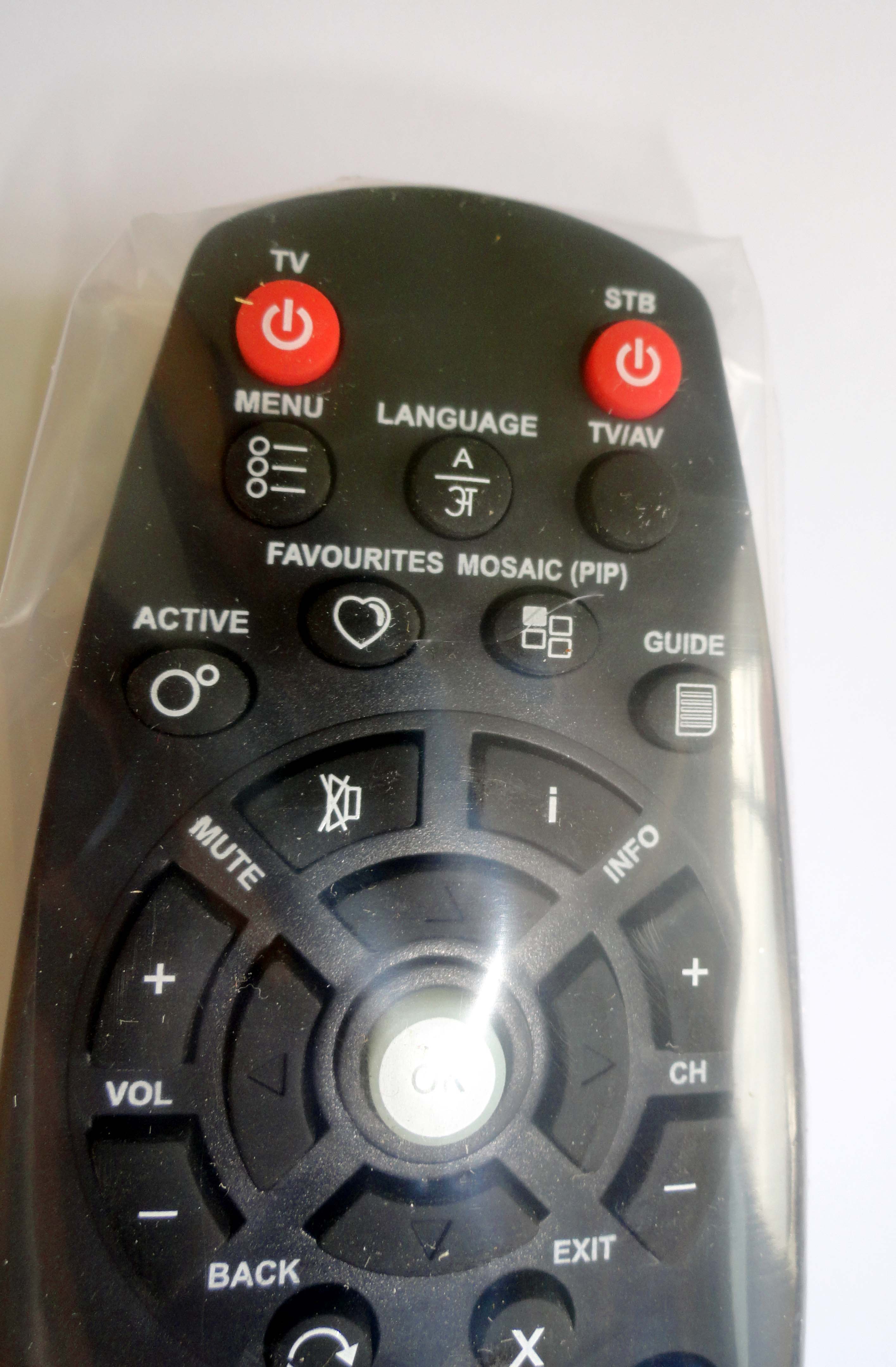 Brand New Replacement Videocon D2H DTH Compatible Remote Control at