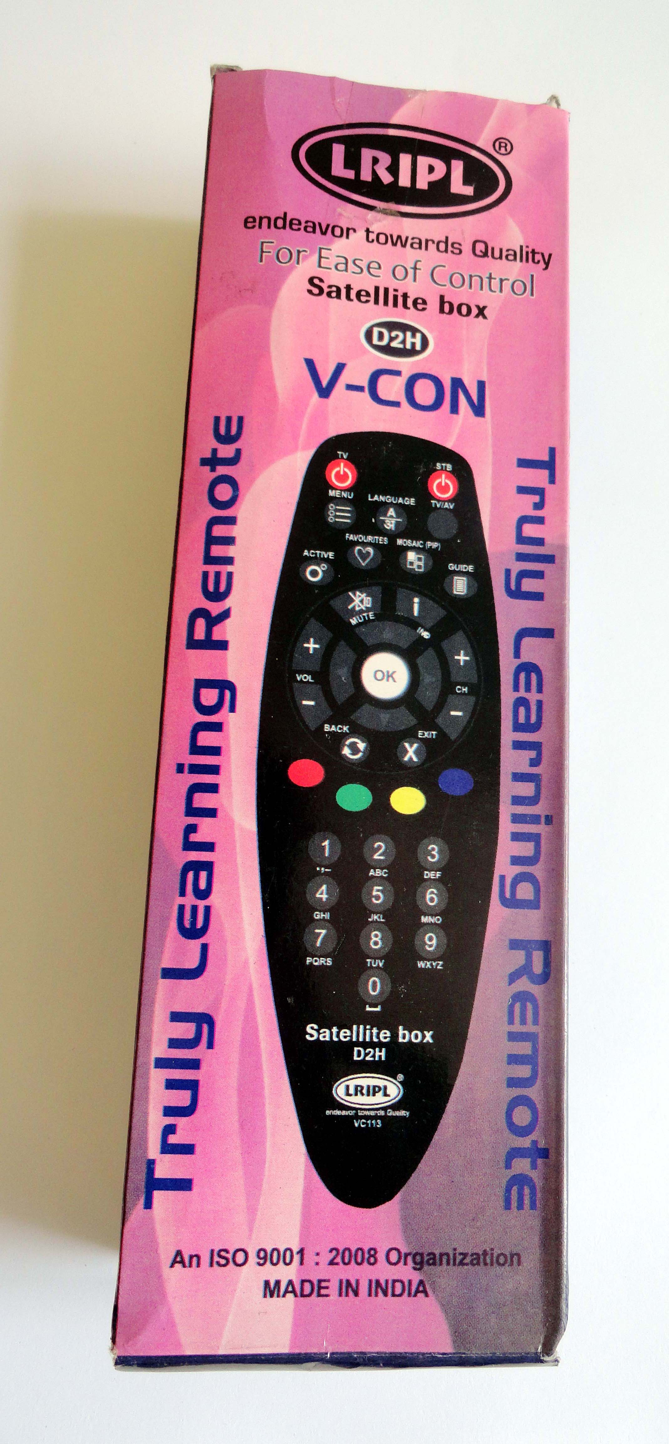 Brand New Replacement Videocon D2H DTH Compatible Remote Control at
