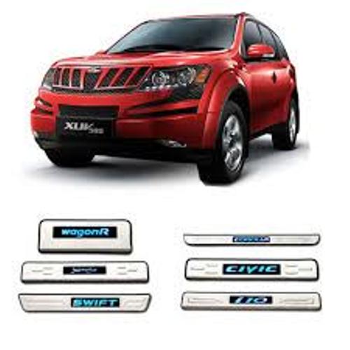 Buy Premium Quality Door Sill/Scuff Foot Step Plates Blue Led BALENO