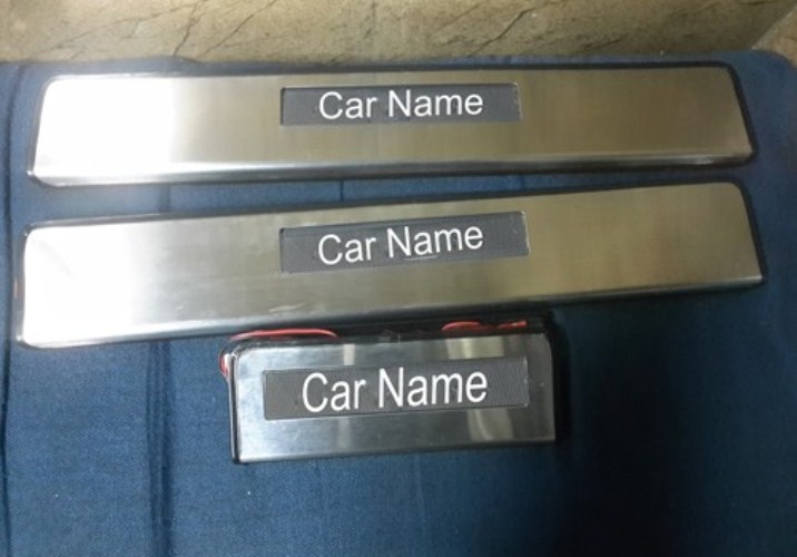 Buy Brezza Car Door Sill/Scuff Foot Step Led Plates Online ₹1050 from