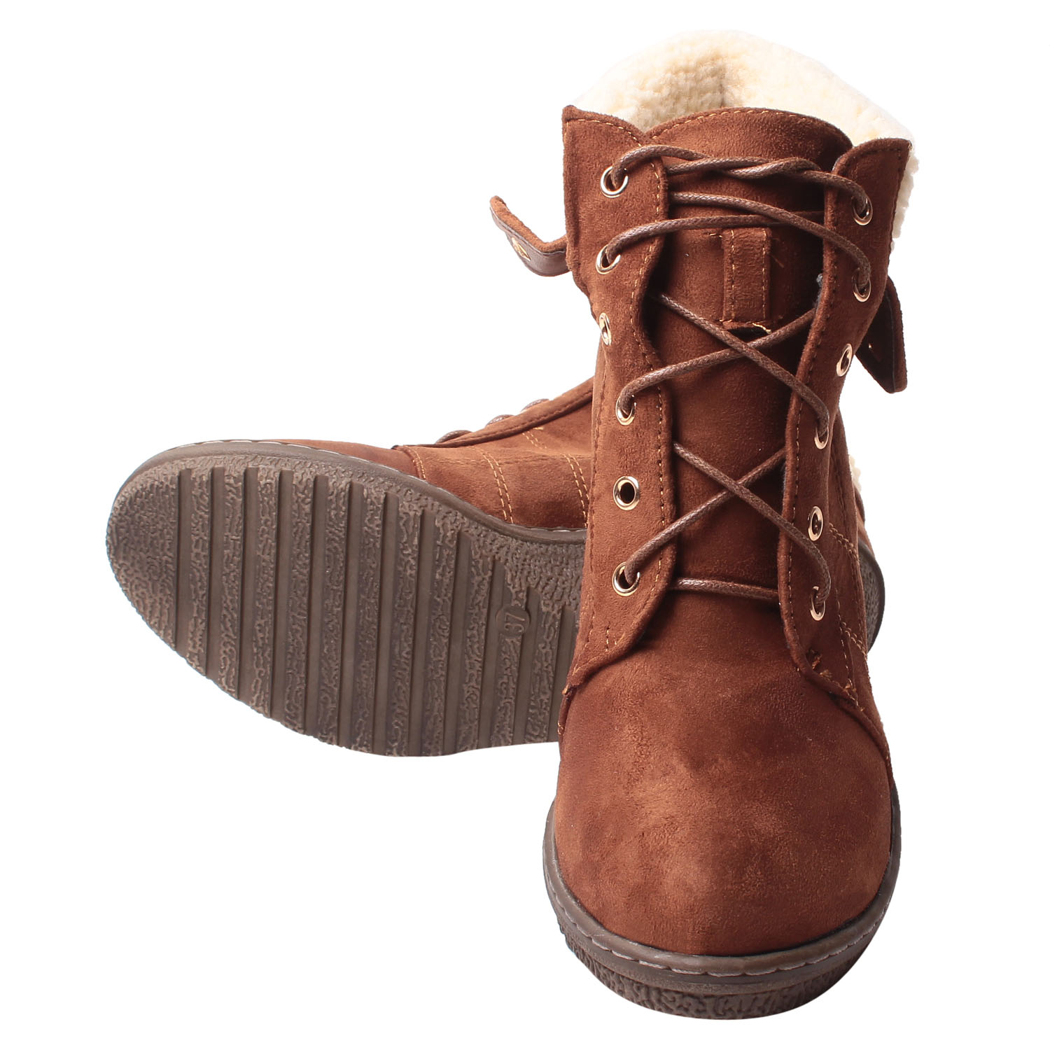 Buy MSC ANKLE LENGTH SUEDE BROWN BOOTS (MSC-RR78-3655-3-BROWN BOOTS ...
