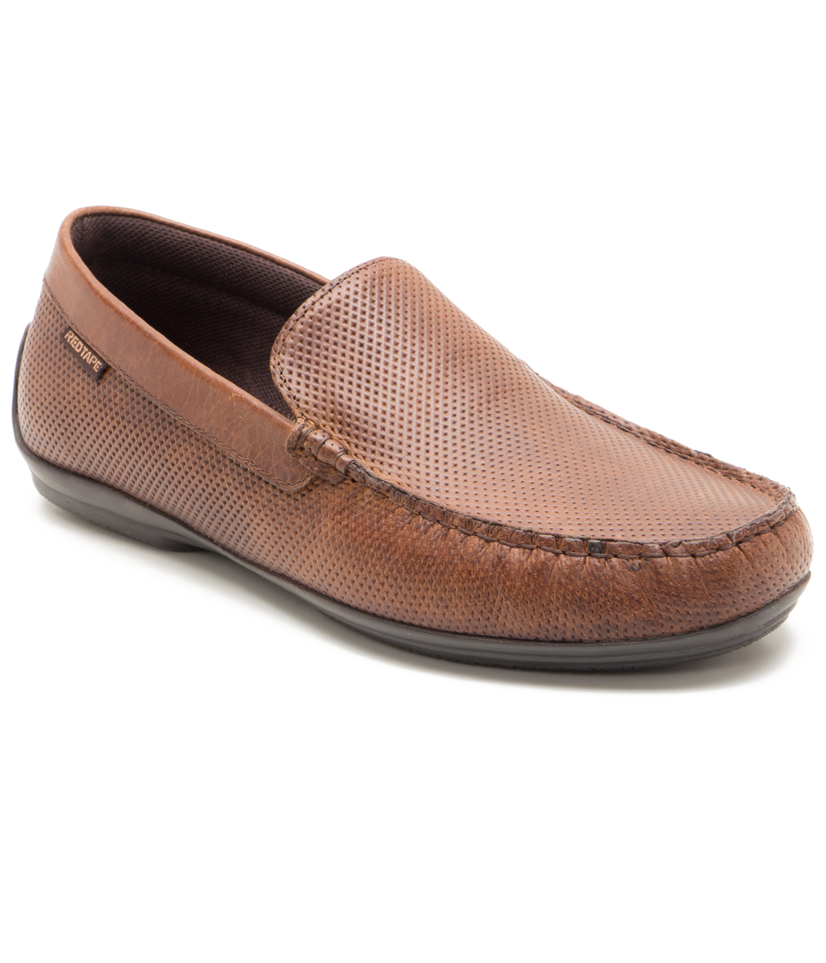 Buy Red Tape Men's Tan Slip on Smart Loafers Online @ ₹3595 from ShopClues
