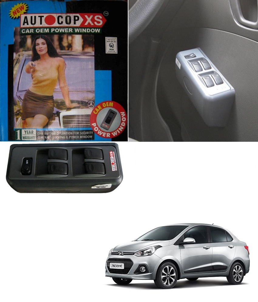 Buy Autocop 4 Door Power Window for Hyundai Xcent with automatic roll
