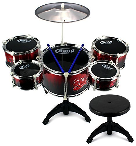 Buy Velocity Toys Scarlet Jazz Drum 05 Childrens Kids Toy Musical ...