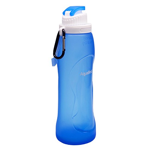 Buy Aquabod Collapsible Water Bottle Bpa Free 17oz Leak Proof Silicone Foldable Sports Water 5232