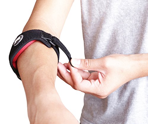 Buy 2-Pack Tennis Elbow Brace with Gel Compression Pad - Forearm Tennis ...