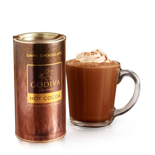 Buy Godiva Chocolatier Dark Chocolate Hot Cocoa Canister Online ₹2836