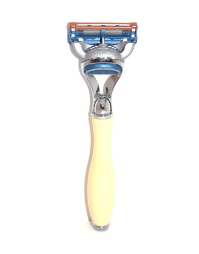 Buy 5 blade Faux Ivory Razor with Chrome -- From GBS Online @ ₹5148 ...