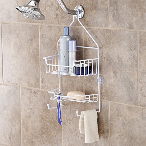 Buy Kenney 2Shelf Hanging Shower Caddy, White Online ₹2747 from