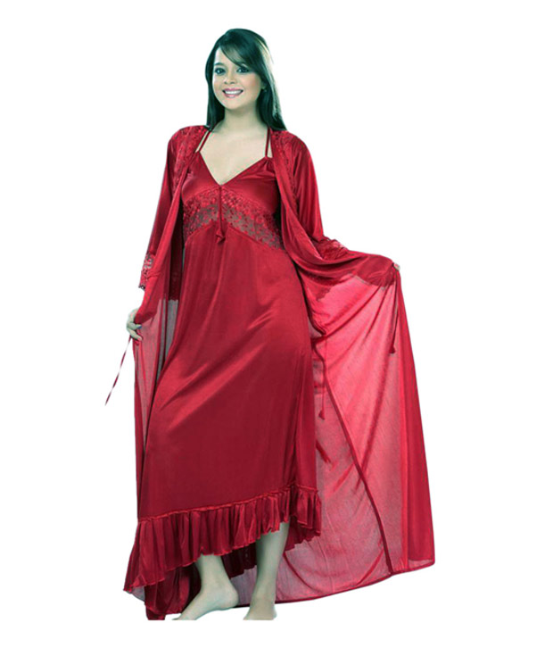 silk maxi nighty