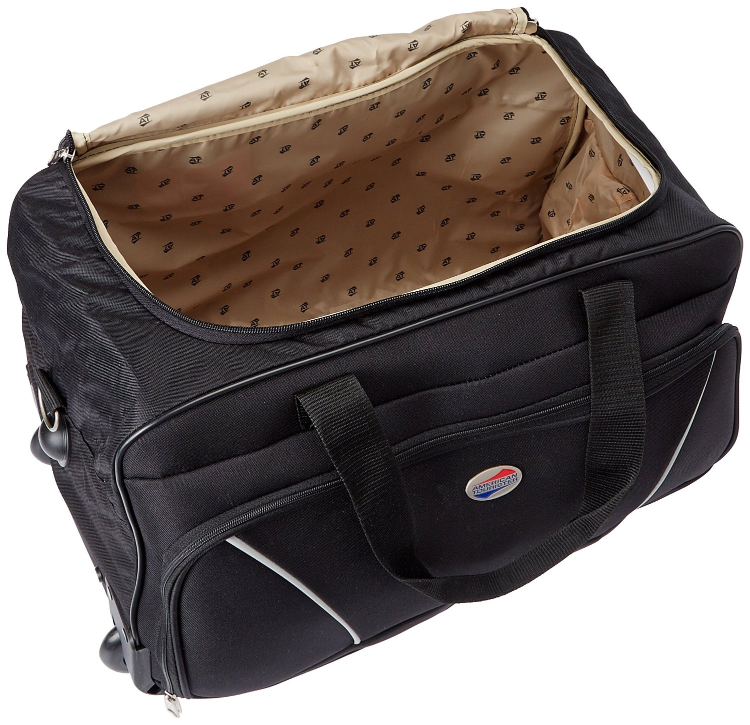 American Tourister Black 2 (Spinner) Wheels 2125 Inches(53.34 63.5