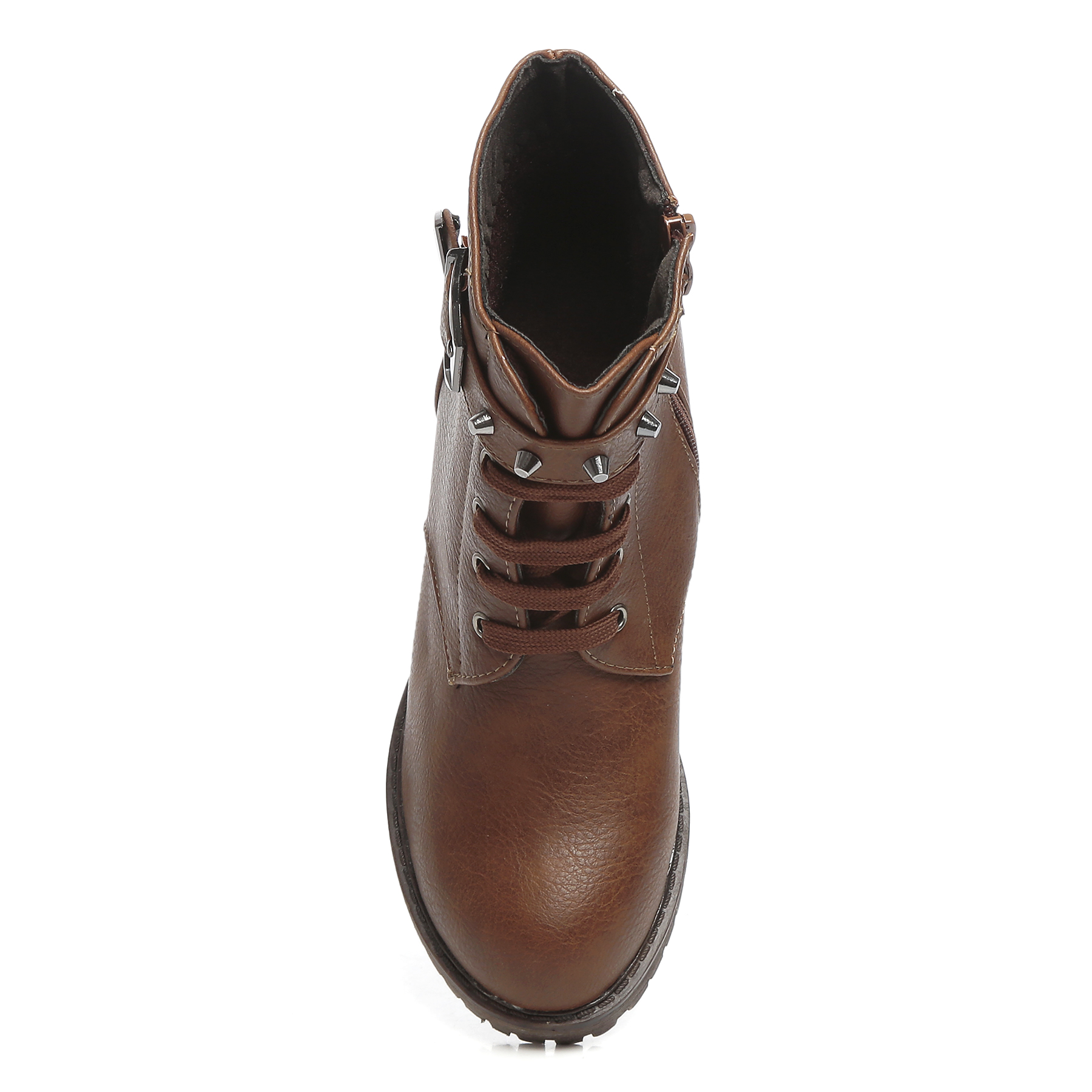 Buy TEN Women's Brown Boots Online @ ₹1699 from ShopClues