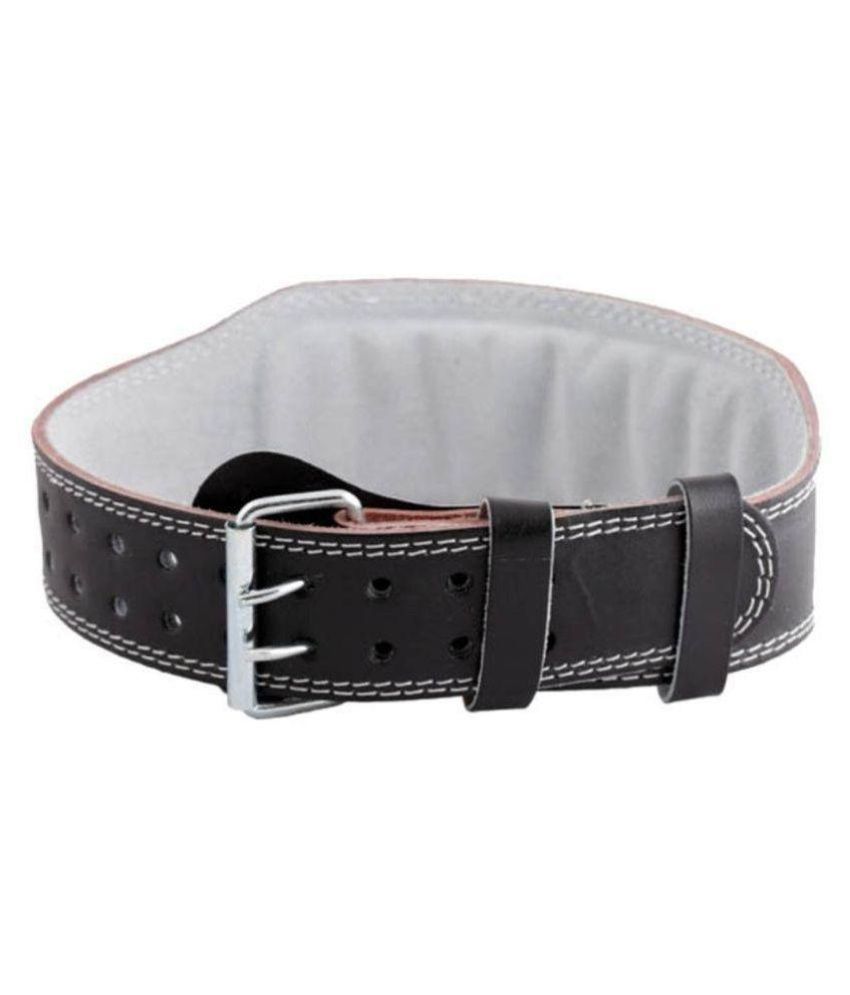 Buy Black Gym belt in leather Online @ ₹399 from ShopClues