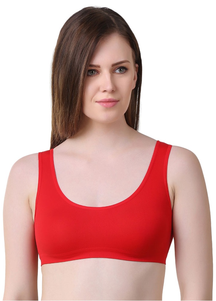 Buy Non Padded Seamless Non Wire Sports Bra For Gym And Yoga Online ₹399 From Shopclues 