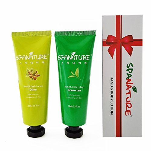 Spanature Hand & Body 75ml/2.5oz Travel Size Lotion With Gift Box Made