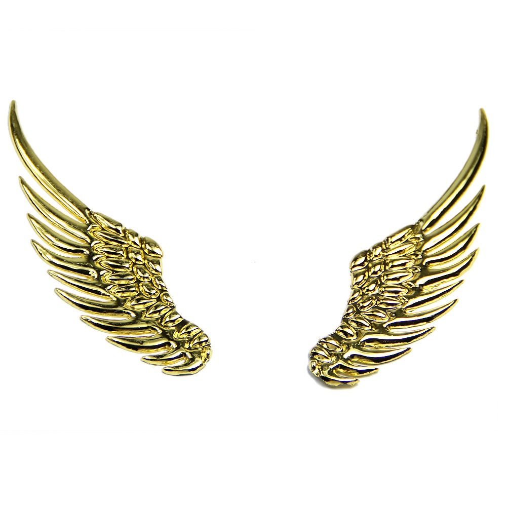 Buy 3D Car Logo Sticker Alloy Metal Angel Hawk Wings Emblem Badge Decal ...