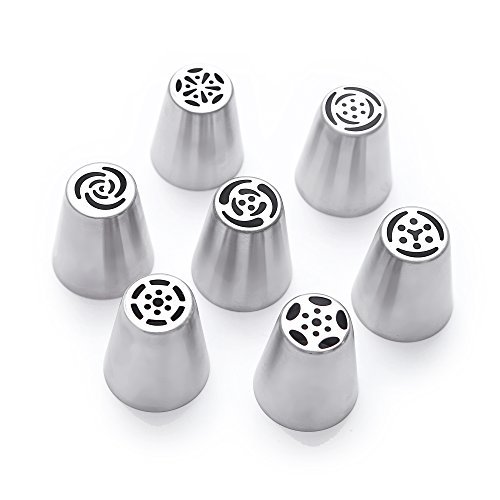 Iconic Russian Piping Tip Set, 7-Piece